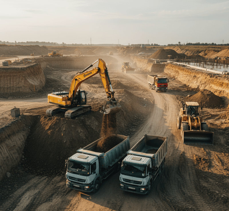 Eskişehir Kanal Kazım İşleri | Altyapı ve Drenaj Kanalı Hafriyatı